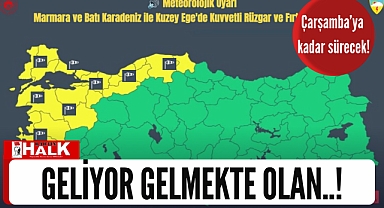 Geliyor gelmekte olan!