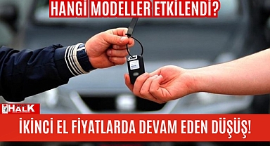 İkinci el araçlarda gerileme sürüyor!