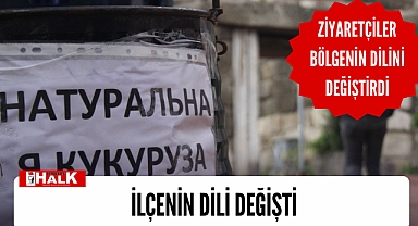 İlçenin dili değişti