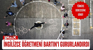 İngilizce Öğretmeni Bartın'ı gururlandırdı