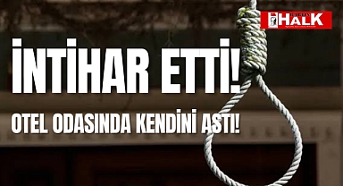 İntihar etti