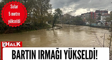Irmak suyu yükseldi!