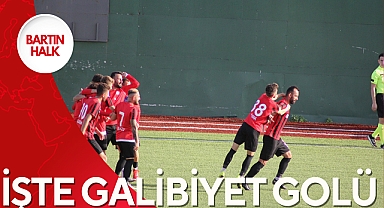 İşte galibiyet golü