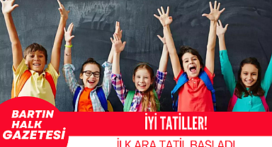İyi tatiller!