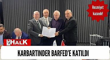 Karabük Bartınlılar Derneği BARFED'e katıldı