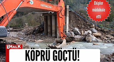 Köprü göçtü!
