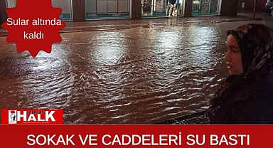 Kozcağız sular altında kaldı