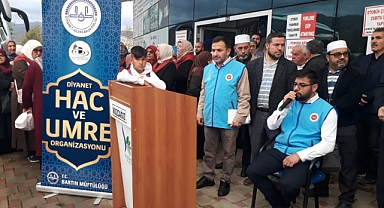Kutsal topraklara uğurlandı