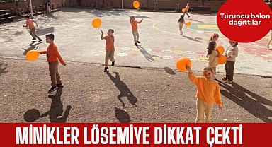 Minikler Lösemiye dikkat çekti
