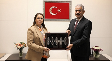Müdür’den veda ziyareti