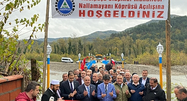 Nallama Yanı köprüsü açıldı!