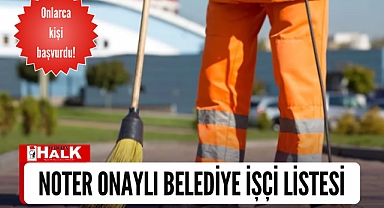 Noter onaylı işçi listesi!