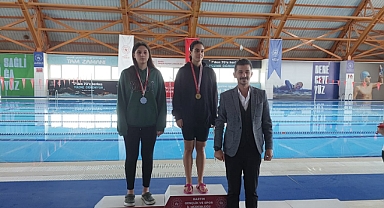 Okul sporları yüzme yarışları tamamlandı