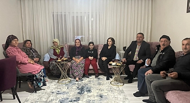 Ölçek, hemşerileriyle buluştu