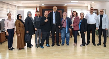 Özel öğrencilerden Emniyet Müdürlüğüne ziyaret