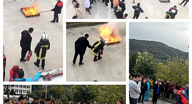 Sağlık çalışanları eğitimden geçti