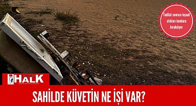 SAHİLDE KÜVETİN NE İŞİ VAR?