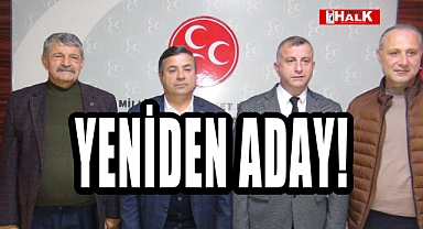 YENİDEN ADAY!