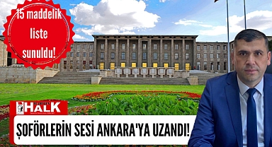 Şoförlerin sesi Ankara'ya uzandı!