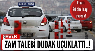 Zam talebi dudak uçuklattı!