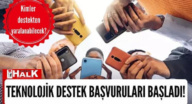 Teknolojik destek başvuruları başladı!
