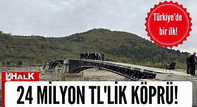 Türkiye'de bir ilk!