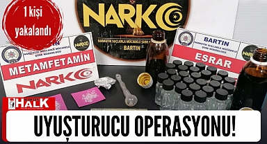 Uyuşturucu operasyonu!