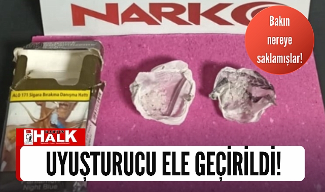 Uyuşturucuyla yakalandılar!