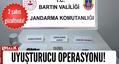 Uyuşturucuyla yakalandılar!