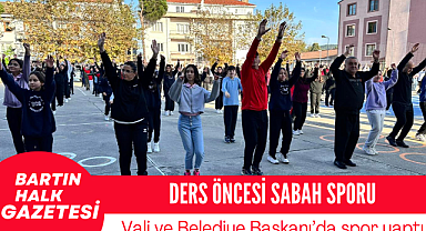 Ders öncesi sabah sporu