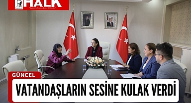 Vali, vatandaşların sesine kulak verdi