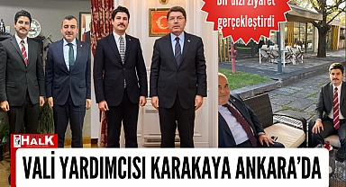 Vali Yardımcısı Ankara'da