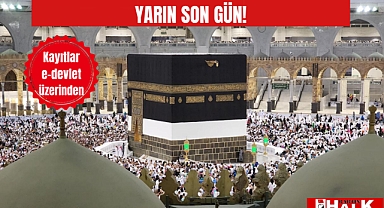 Yarın son gün!