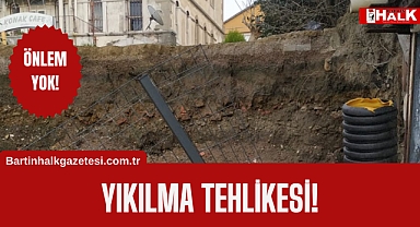 Yıkılma tehlikesi var, önlem yok