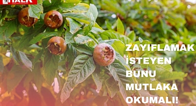 Zayıflamak isteyen bunu yesin!