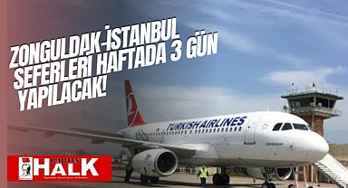 Zonguldak İstanbul seferleri haftada 3 gün yapılacak