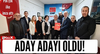 Aday Adaylığını açıkladı!