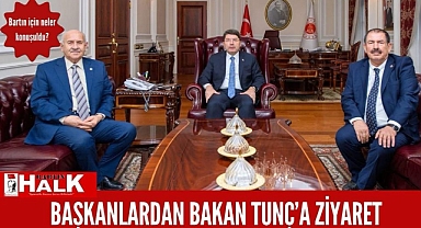 Başkanlardan Bakan’a ziyaret