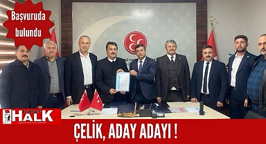 Çelik aday adayı