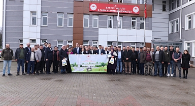Çiftçilere eğitim düzenlendi
