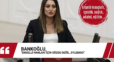 Engelli hakları için sözde değil, eylemde!