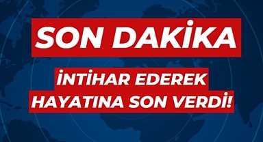 İntihar etti