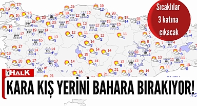 Kara kış yerini bahara bırakıyor!