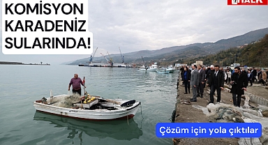 Komisyon Karadeniz sularında