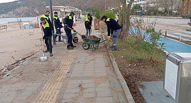 Sahil yeniden güzelleşti