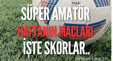 Süper Amatör Ligi ilk haftası