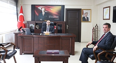 Türk Hava Kurumu Başkanı’ndan Kaymakam’a ziyaret