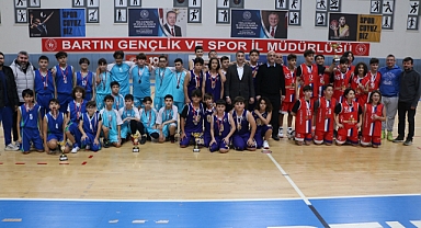 U14 Baskette kupa sahiplerini buldu