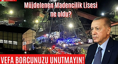 Vefa borcunuzu unutmayın!