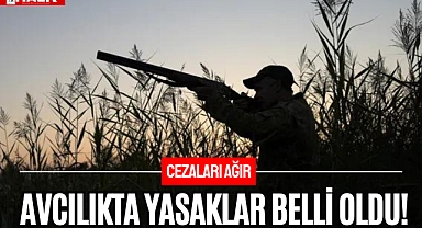 Avcılıkta Yasaklar Belli Oldu!